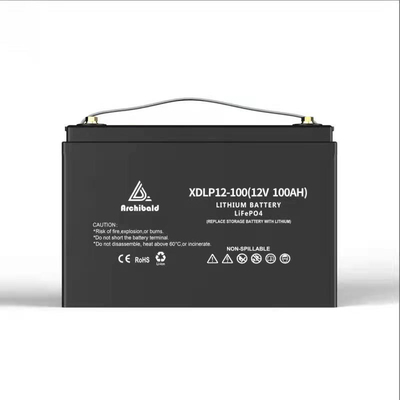 Scellé lève le certificat de Rohs de batterie de 12.8v 12v Lifepo4
