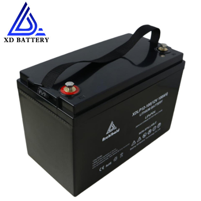 paquet profond de batterie de caravane de cellules de 12V 100AH Lifepo4 pour RVs Motorhomes