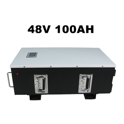 Le support de paquet de batterie de rv 5.12KWH 48v 200ah Lifepo4 a monté la batterie de XD