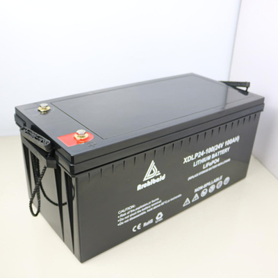 lithiums solaire Marine Batteries With Smart BMS de volt du cycle 100ah profond 24