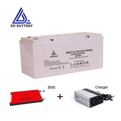 Lithium de Lifepo4 12v Ion Battery 300ah pendant la vie de cycle de l'appareillage 9000 d'alarme SilkLP12-300