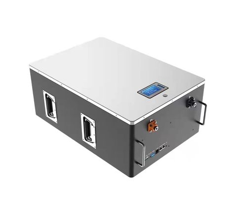 Boutons physiques de la batterie Lifepo4 5.12KWH quatre de lithium de Silk rv rechargeables