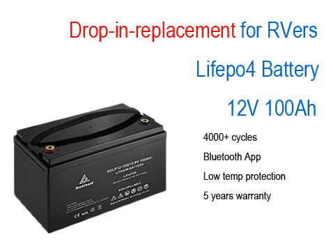 Lifepo4 batterie à hautes températures 12v 200ah pour le panneau solaire/pompe à eau