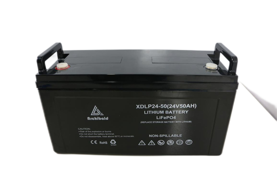 Les sous-marins font un cycle profondément 24v le certificat d'OIN de la batterie Lifepo4
